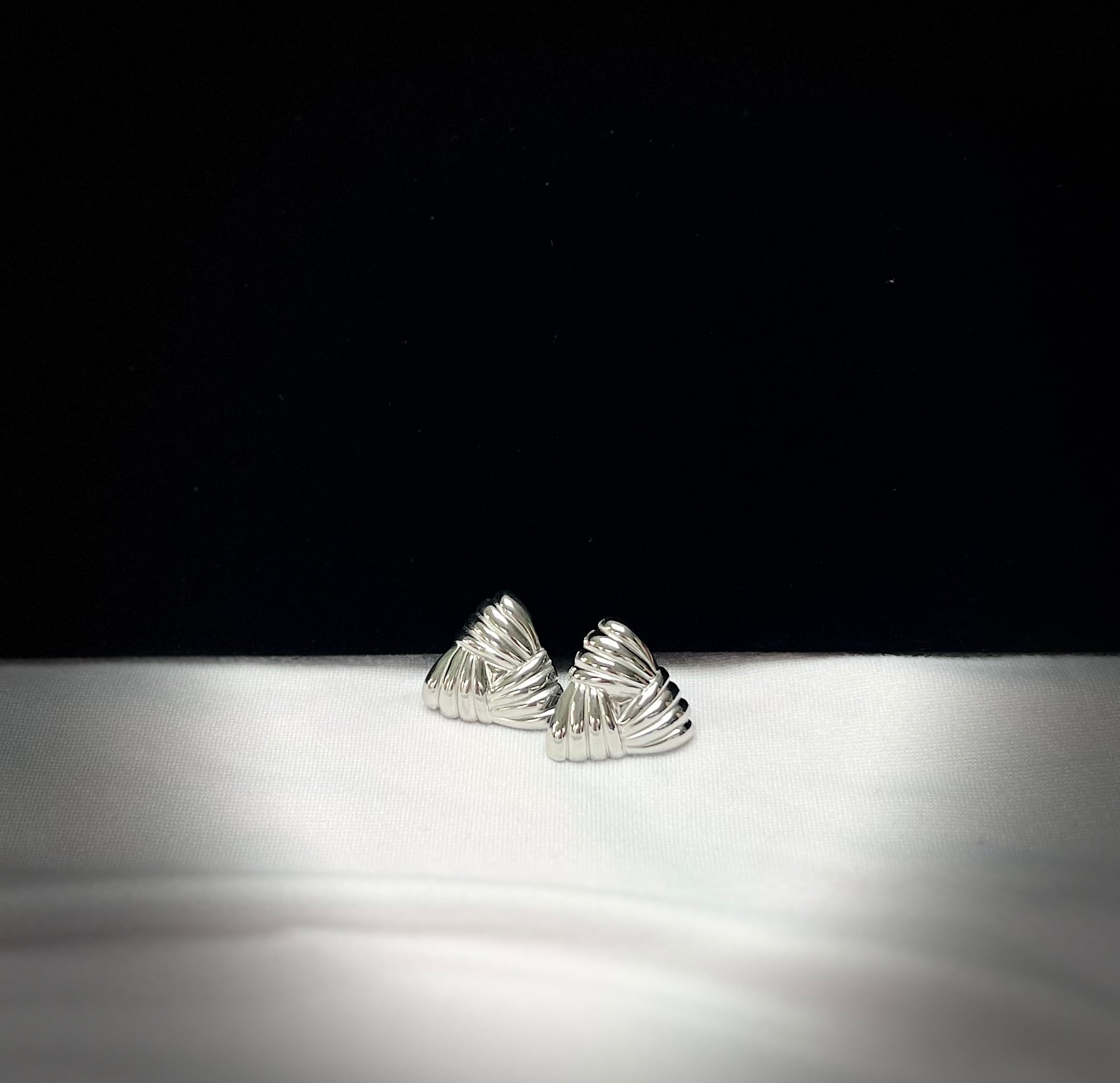 0157 Earrings Silver