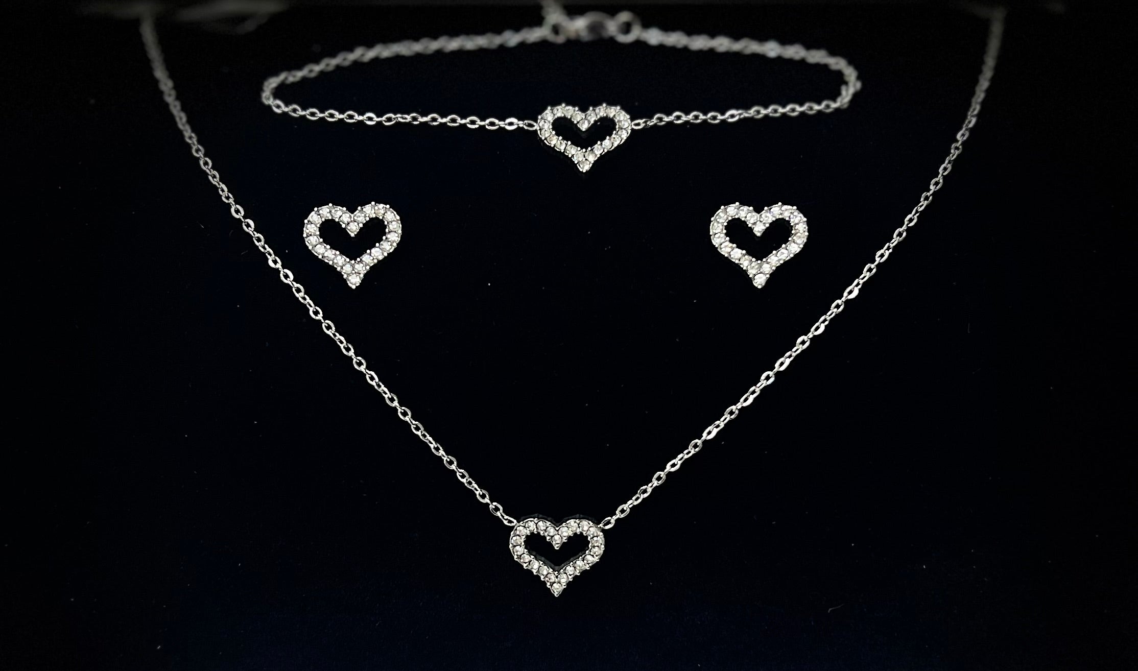 Set de 3 piezas Corazón