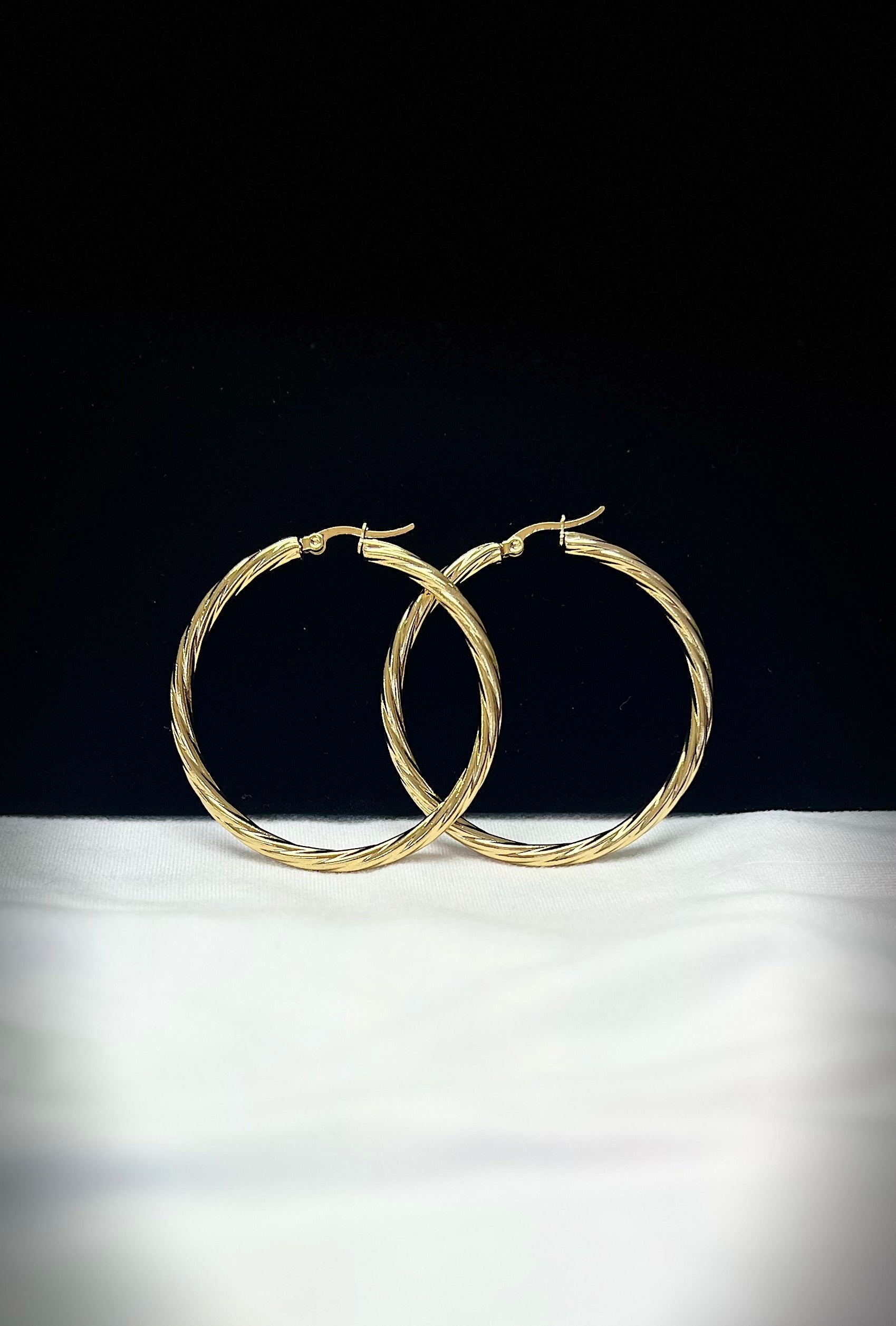 4566 Earrings Gold S