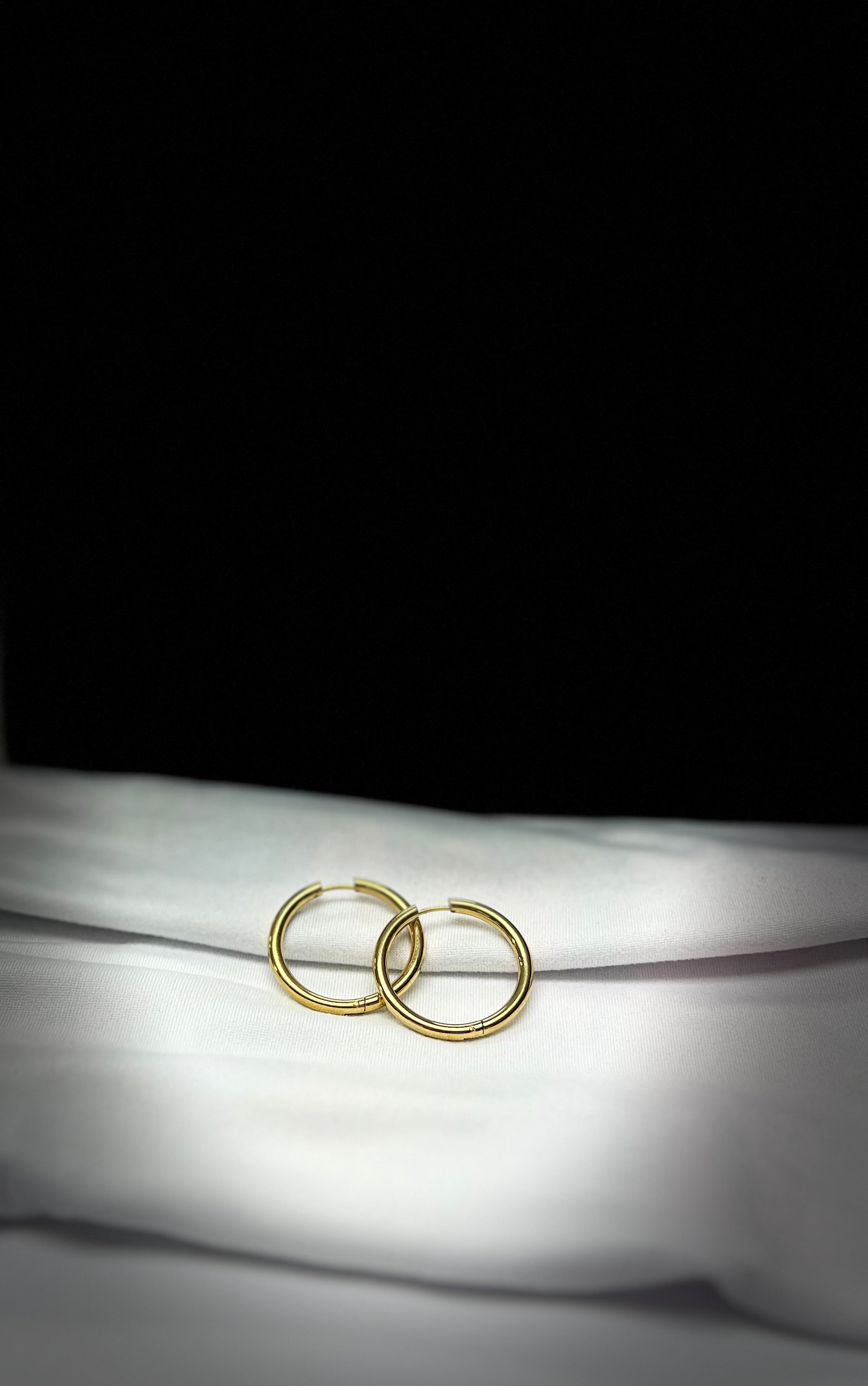 0157 Earrings Gold S