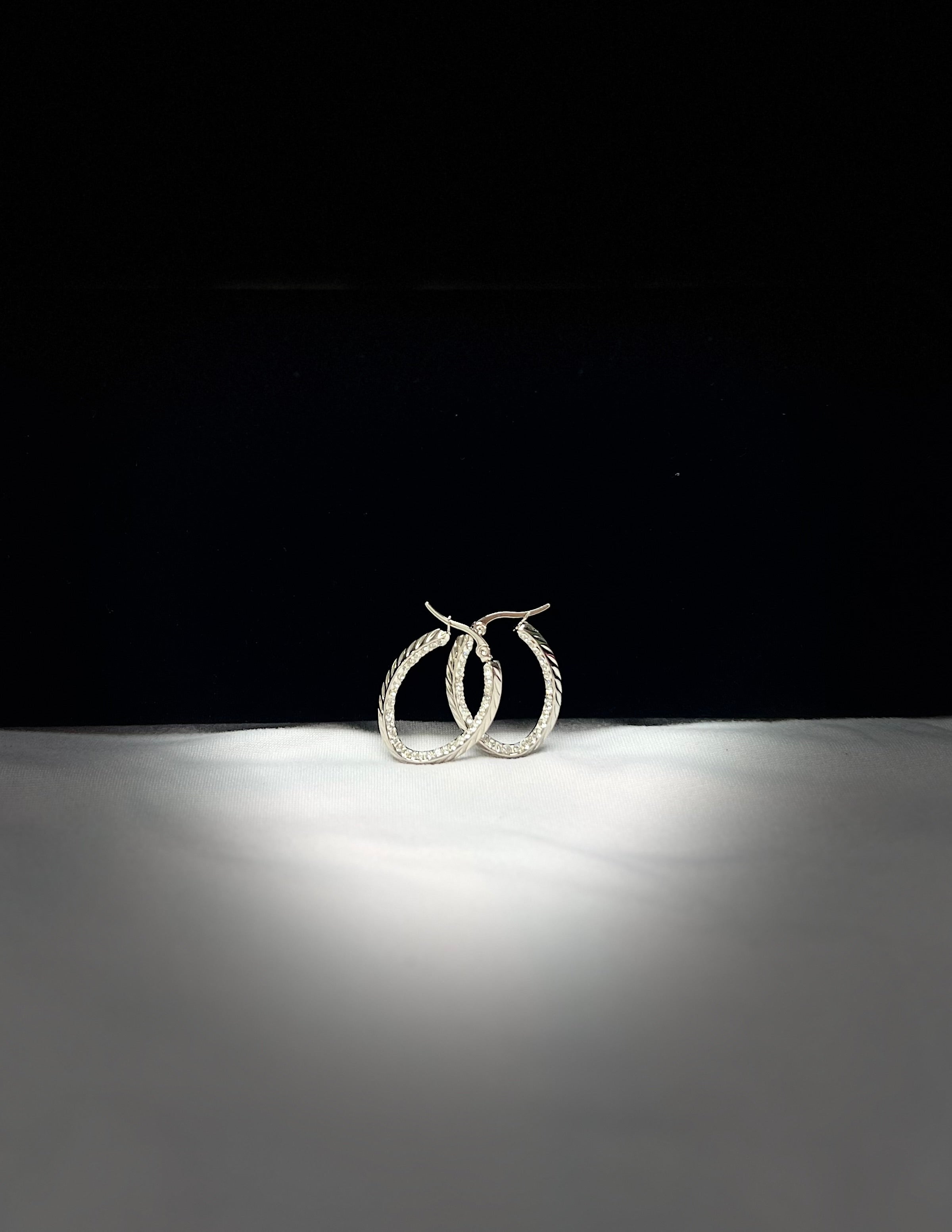 0157 Earrings Silver