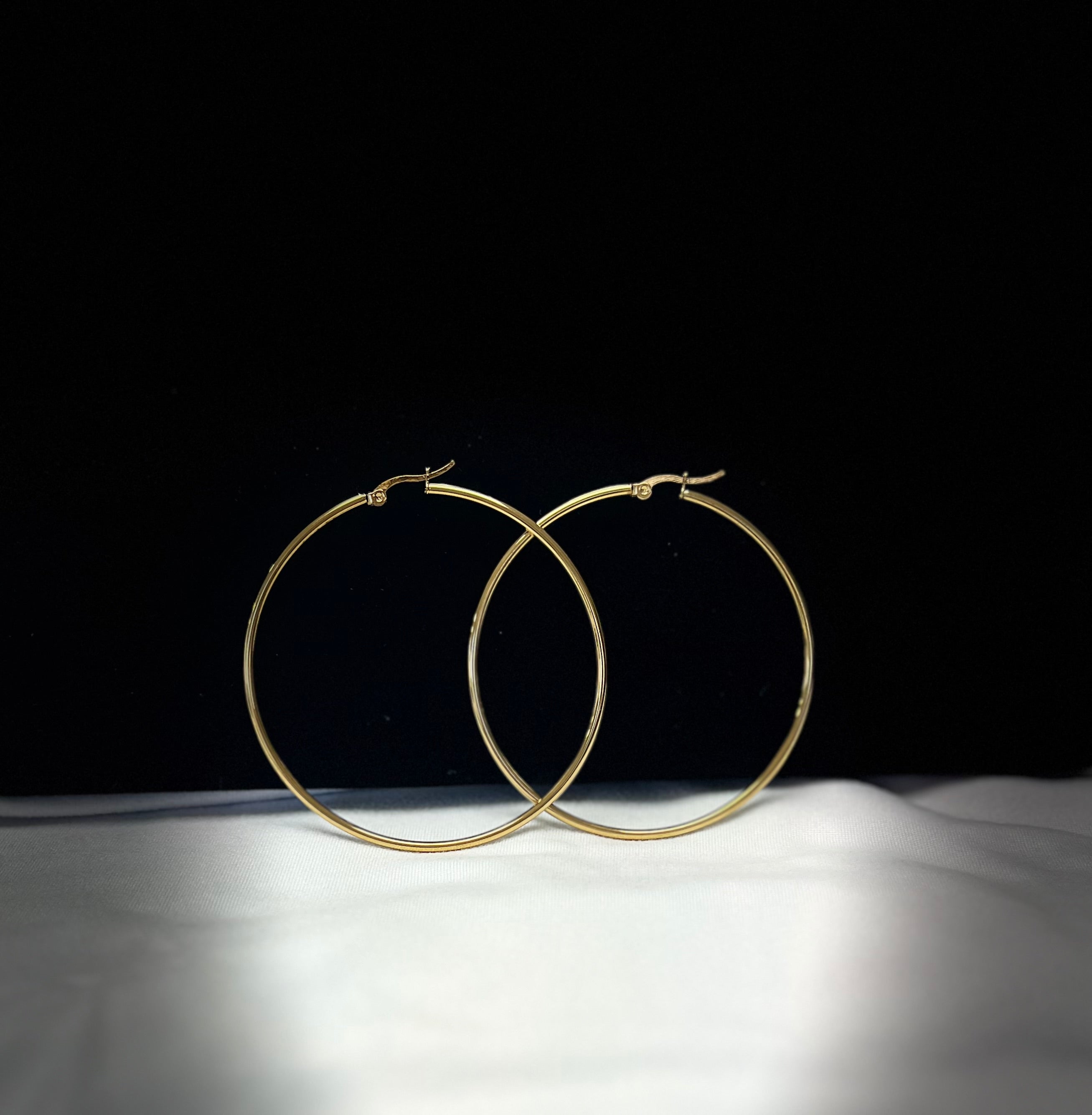 2746 Earrings Gold M