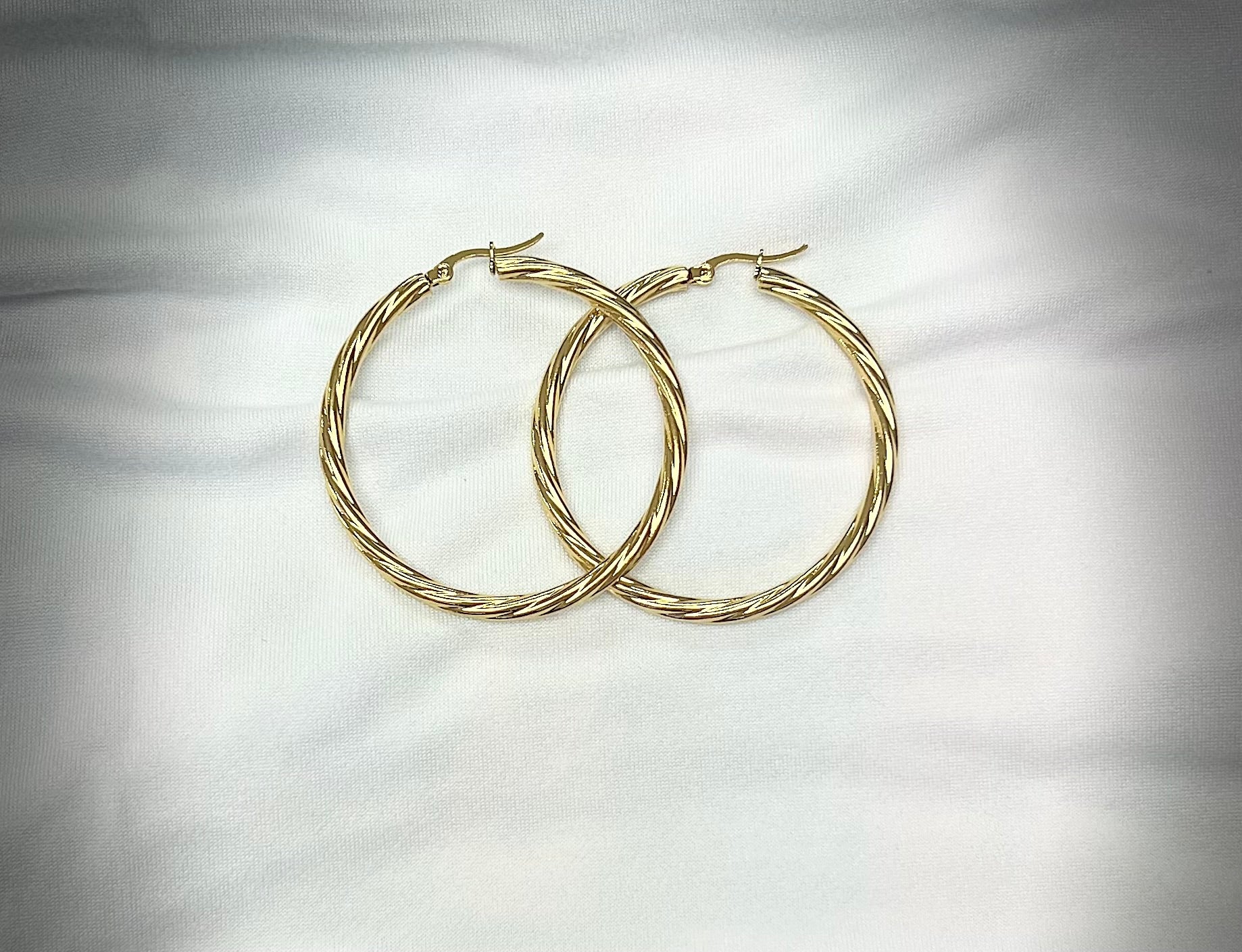 4566 Earrings Gold S