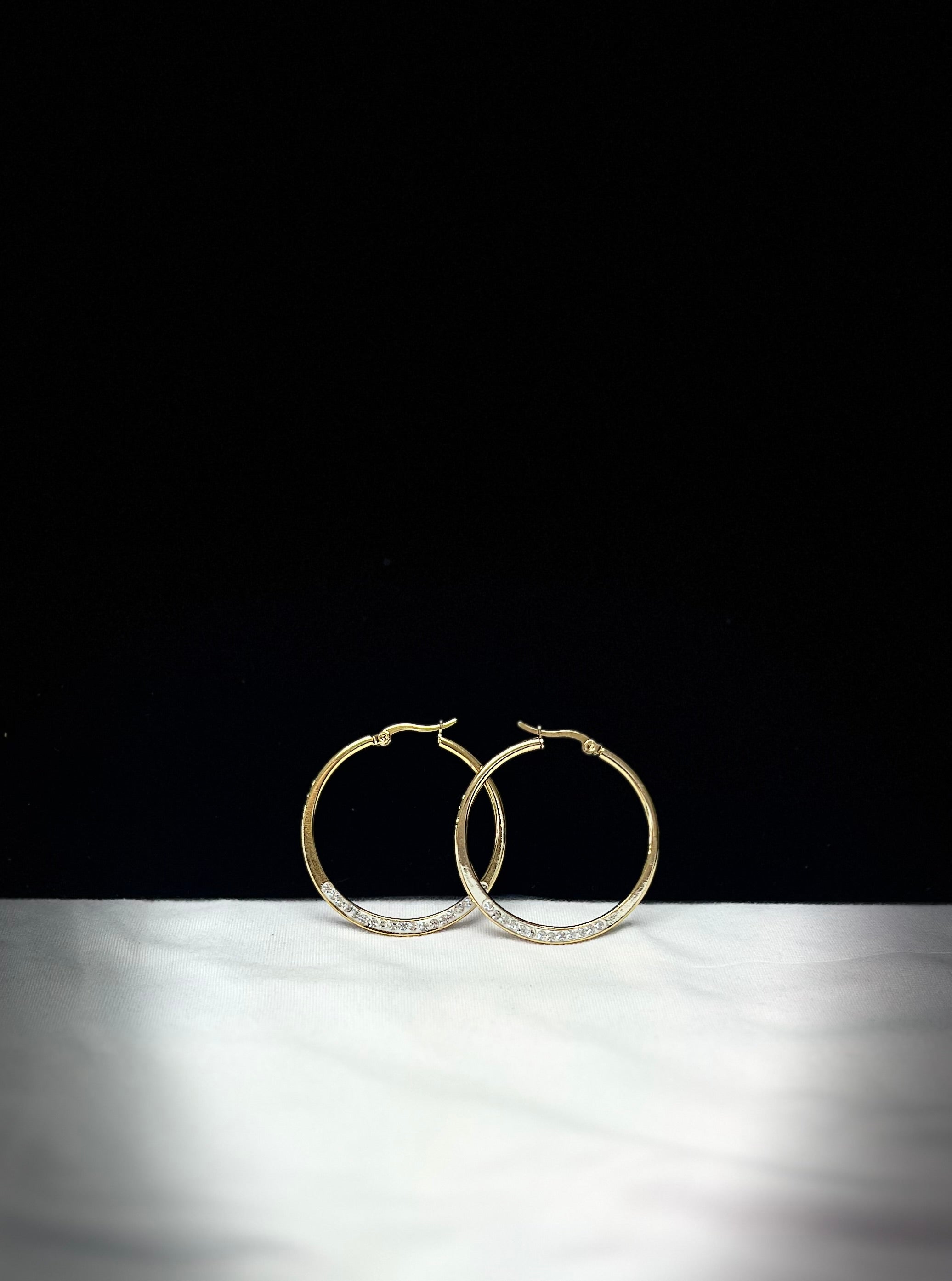 0157 Earrings Gold S