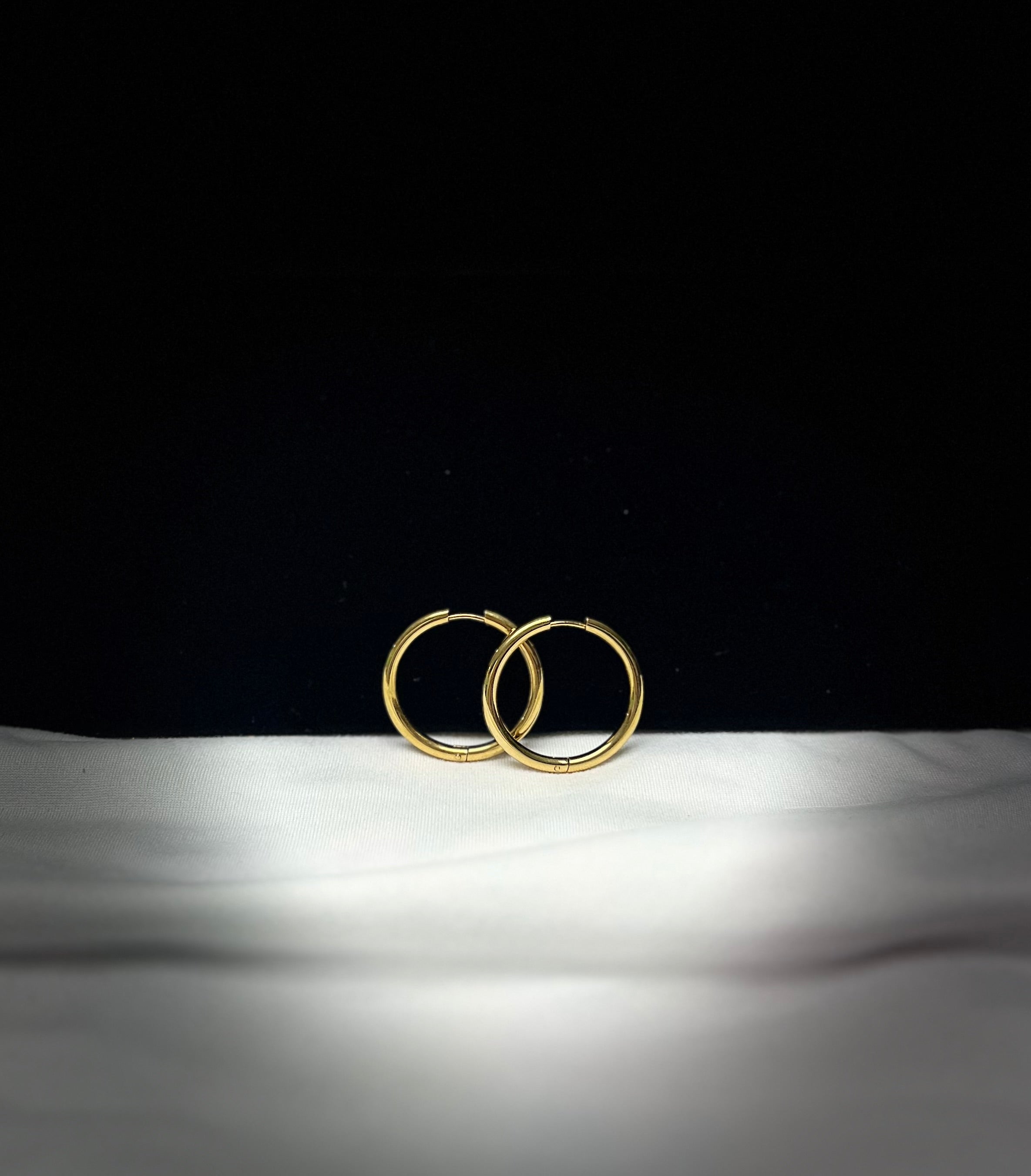 0157 Earrings Gold S